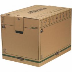 Cheap Stationery Supply of Fellowes Bankers Box Moving Box X-Large Brown Green (Pack of 5) 6205401 BB60705 Office Statationery