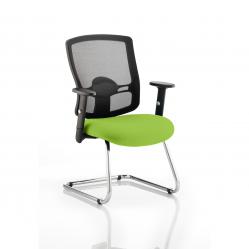 Cheap Stationery Supply of Portland Cantilever Bespoke Colour Seat Lime Office Statationery