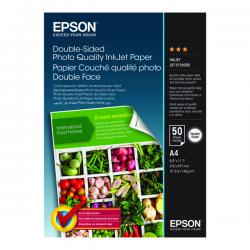 Cheap Stationery Supply of Epson Double-sided Photo Quality Inkjet Paper A4 50 Sheets C13S400059 EP64557 Office Statationery