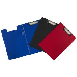 Cheap Stationery Supply of ValueX Foldover Clipboard PVC Cover A4 Blue 18239HA Office Statationery