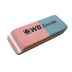 Cheap Stationery Supply of ValueX Combi Eraser Blue/Red (Pack 40) 18638HA Office Statationery