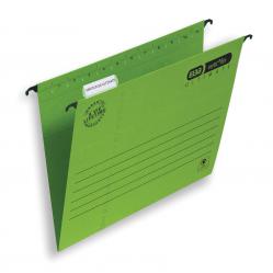Cheap Stationery Supply of Elba Verticflex Ultimate Foolscap Suspension File Manilla 15mm V Base Green (Pack 25) 100331170 19188HB Office Statationery