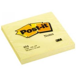 Cheap Stationery Supply of Post-it Notes 76x76mm Canary Pack of 12 Office Statationery