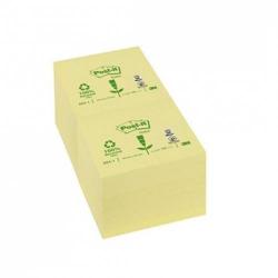 Cheap Stationery Supply of Post-it Notes Recycled 76x76mm 100 Sheets Canary Yellow (Pack 12) 7100172758 32442TT Office Statationery