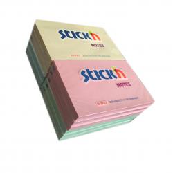 Cheap Stationery Supply of Sticky Notes 76x127mm Pastel Astd Pack of 12 Office Statationery