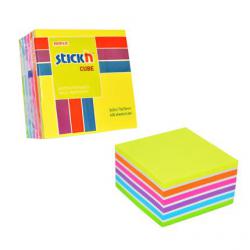 Cheap Stationery Supply of Stickn Repos Neon Cube 76x76 400sh Office Statationery