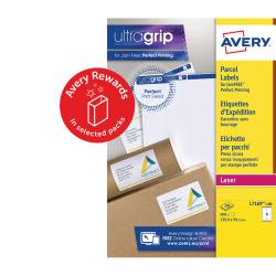 Cheap Stationery Supply of Avery Laser Parcel Label 139x99mm 4 Per A4 Sheet White (Pack 400 Labels) L7169-100 44300AV Office Statationery