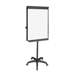 Cheap Stationery Supply of Bi-Office Vanguard Mobile Flipchart Easel Magnetic 700x1000mm Black 45214BS Office Statationery