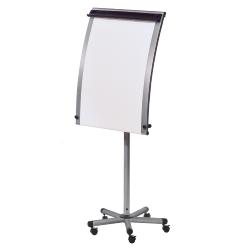 Cheap Stationery Supply of Bi-Office Roll Up Mobile Flipchart Easel 700x950mm Silver 45221BS Office Statationery