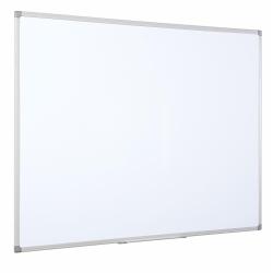 Cheap Stationery Supply of Bi-Office Maya Non Magnetic Melamine Whiteboard Grey Plastic Frame 600x900mm 45900BS Office Statationery