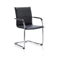 Cheap Stationery Supply of Echo Cantilever Chair Black Soft Bonded Leather BR000178 58657DY Office Statationery