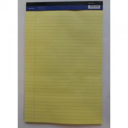 Cheap Stationery Supply of ValueX A4 Executive Memo Pad Ruled 100 Page Yellow (Pack 10) 67981VC Office Statationery