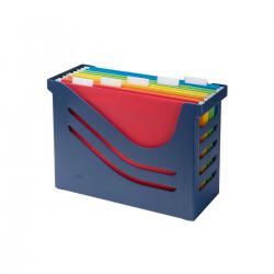 Cheap Stationery Supply of Jalema Resolution Suspension File Box Blue and 5 A4 Suspension Files 71716PL Office Statationery