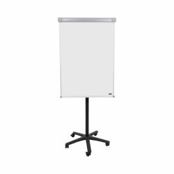 Cheap Stationery Supply of Bi-Office Classic Mobile Flipchart Easel Magnetic 700x1000mm Grey 73186BS Office Statationery