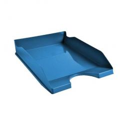 Cheap Stationery Supply of Exacompta CleanSafe Letter Tray A4/Foolscap Portrait Blue 74334EX Office Statationery