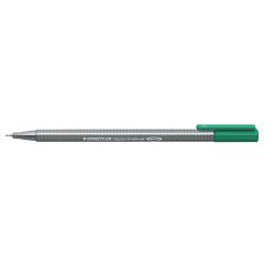 Cheap Stationery Supply of Staedtler Triplus 334 Fineliner Pen Green Pack of 10 Office Statationery