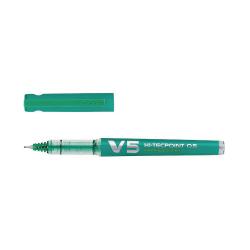 Cheap Stationery Supply of Pilot Hi-Tecpoint V5 Fineliner Pen Green Pack of 10 Office Statationery