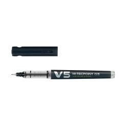 Cheap Stationery Supply of Pilot Hi-Tecpoint V5 Fineliner Pen Black Pack of 10 Office Statationery