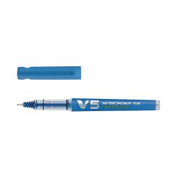 Cheap Stationery Supply of Pilot Hi-Tecpoint V5 Fineliner Pen Blue Pack of 10 Office Statationery