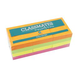 Cheap Stationery Supply of Classmates Neon Sticky Notes 40 x 50mm Office Statationery