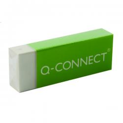 Cheap Stationery Supply of Q-Connect Plastic Eraser White (Pack of 20) KF00236 KF00236 Office Statationery