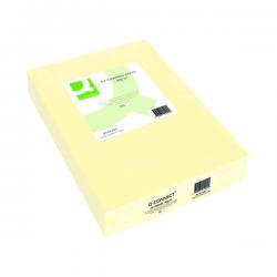 Cheap Stationery Supply of Q-Connect Coloured A4 Copier Paper 80gsm Cream Ream (Pack of 500) KF01092 KF01092 Office Statationery