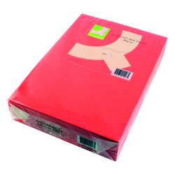 Cheap Stationery Supply of Q-Connect Bright Red Coloured A4 Copier Paper 80gsm Ream (Pack of 500) KF01427 KF01427 Office Statationery