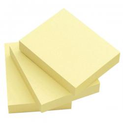 Cheap Stationery Supply of Q-Connect Quick Notes 51 x 76mm Yellow (Pack of 12) KF10501 KF10501 Office Statationery