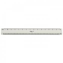 Cheap Stationery Supply of Linex Flat Scale Ruler 1:1 1:20-500 30cm White LXH 434 LX09320 Office Statationery