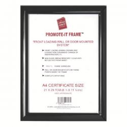 Cheap Stationery Supply of Hampton Frames Promote It Frame A4 Black PAPFA4B-Black PHT01713 Office Statationery
