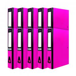 Cheap Stationery Supply of Pukka Brights Box File Foolscap Pink (Pack of 10) BR-7780 PP37780 Office Statationery