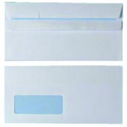 Cheap Stationery Supply of Envelope DL Window 90gsm White Self Seal (Pack of 1000) WX3481 WX3481 Office Statationery
