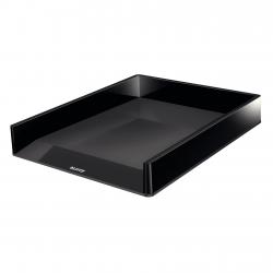 Cheap Stationery Supply of Leitz Letter Tray Dual Colour Extra slim design. A4. Black - Outer carton of 4 Office Statationery