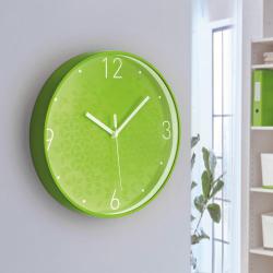 Cheap Stationery Supply of Leitz WOW Silent Wall Clock. 29 cm. Green. Office Statationery
