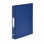Elba Ring Binder PVC 2 O-Ring Size 25mm A4 Blue Ref 400001508 [Pack 10] 007521