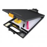 Clipcase Clipboard with Calculator A4 Black 01782X