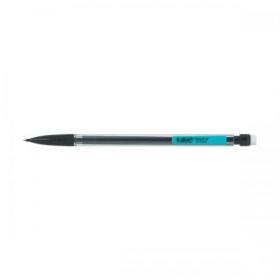 Bic Matic Classic Mechanical Pencil with Eraser 3 x HB 0.7mm Lead Asstd Barrel Cols Ref 820959 [Pack 12] 104465