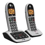 BT 4600 Twin Handset DECT Telephone with Answering Machine Ref 55263 104977