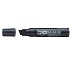 Pentel N50XL Jumbo Permanent Marker Up to 17mm Line Black Ref N50XL-A [Pack 6] 106895