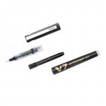 Pilot V7 Rollerball Pen Cartridge System Refillable Medium 0.7mm Tip 0.5mm Line Black 108100101 [Pack 10] 108002
