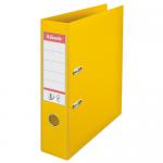 Esselte FSC No. 1 Power Lever Arch File PP Slotted 75mm Spine A4 Yellow Ref 811310 [Pack 10] 108211