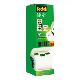 Scotch Magic Tape Value Pack 19mmx33m Matt Ref 8-1933R8 [7 Rolls & 1 FREE] 112375