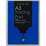 Goldline Professional Tracing Pad 90gsm Acid-free Paper 50 Sheets A3 Ref GPT1A3Z [Pack 5]