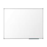 Nobo Classic Whiteboard Melamine Surface Non-magnetic Aluminium Trim W1800xH1200mm White Ref 1905205 138298