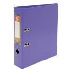 5 Star Office Lever Arch File Polypropylene Capacity 70mm A4 Purple [Pack 10] 138811