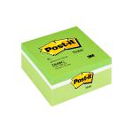 Post-it Note Cube Pad of 450 Sheets 76x76mm Pastel Green Ref 2028G