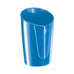 Rexel Choices Pen Pot 90x90x124mm Blue Ref 2115615 145385