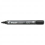 Pilot 100 Permanent Marker Bullet Tip 4.5mm Tip 1mm Line Black Ref 3131910501268 [Pack 15&5 Free] 152394