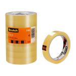 Scotch 508 Clear Tape 19mmx66m Clear Ref 7000080794 [Pack 8] 152791