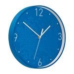 Leitz WOW Wall Clock 290x290x43mm Blue Ref 90150036 153997